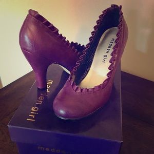 Madden Girl Purple Heels